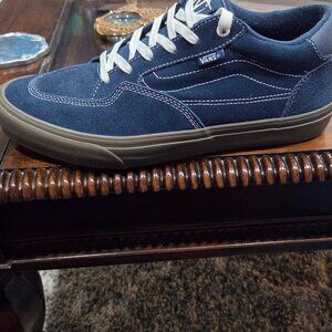 Vans blue suade mens size 13